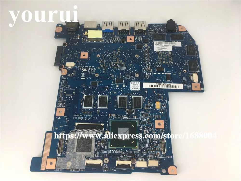 Материнская плата ноутбука NBM5J11001 NB. M5J11.001 с SR0XF I3-3217U для Acer Aspire m3-581 JM50 основная плата