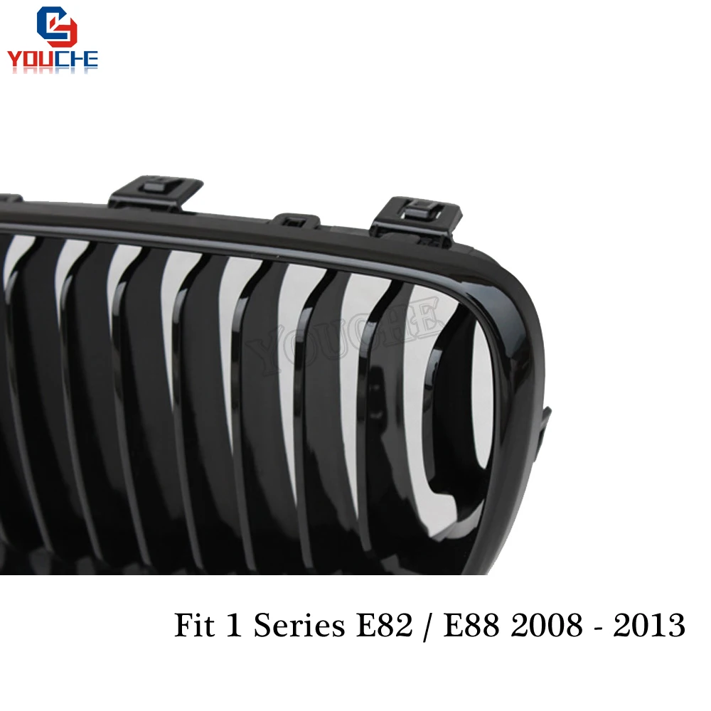 E82 E88 для замены бампера Решетка BMW 1 серии E81 E87 2008 2013 купе хэтчбек 116i 118i 120i 125i 128i
