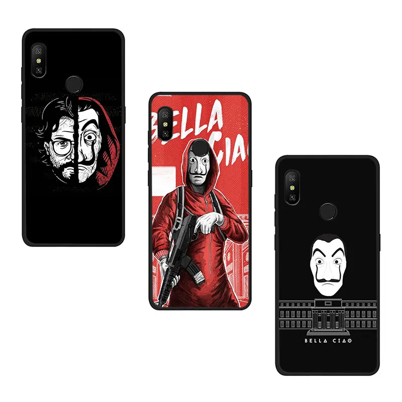 Чехол для телефона la casa de papel TV из мягкого ТПУ Для Xiaomi Poco X3 Nfc Mi 8 9 10 SE A2 A3 Lite 6 A1 2s Max 3 F1