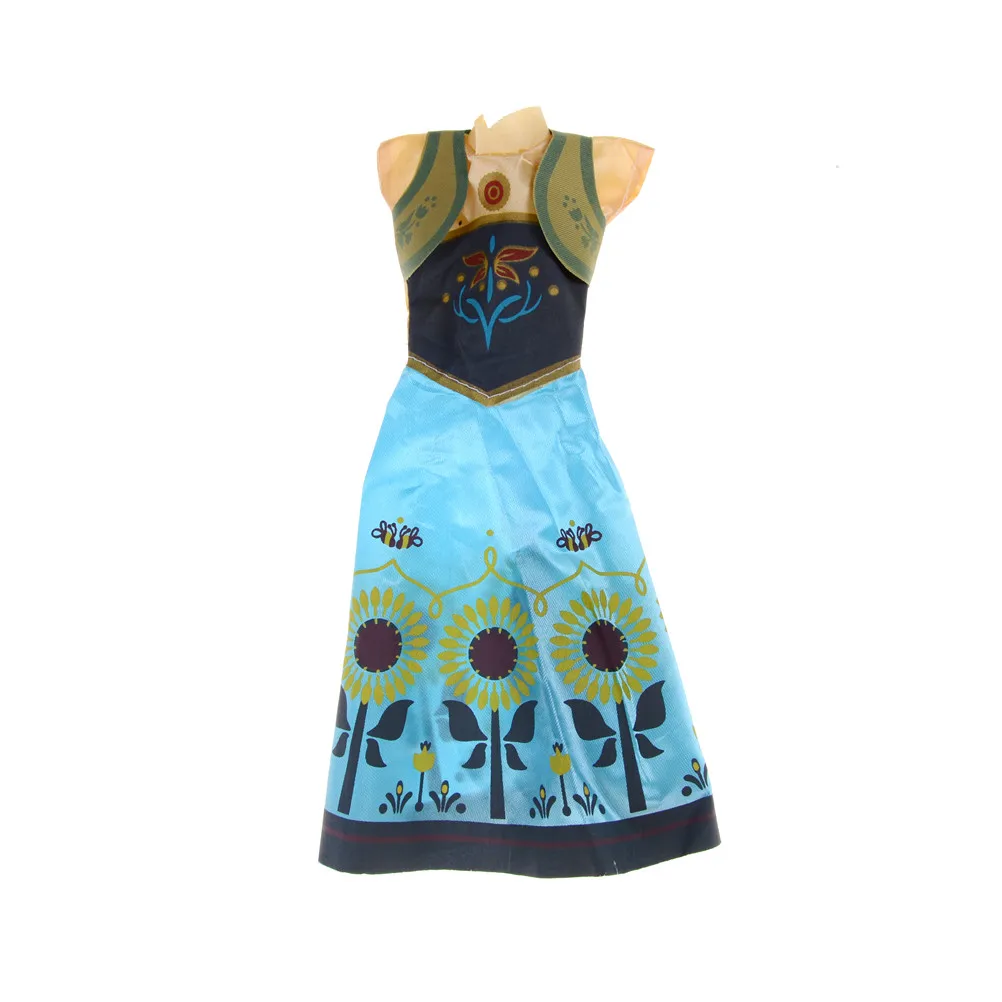 Комплект из двух предметов кукла принцессы Анны + наряд Эльзы фильма аналогичное