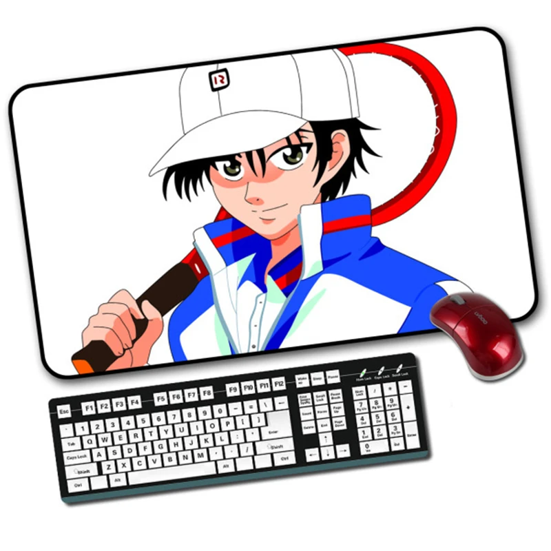 Большой аниме он Принц Тенниса Gaming Mouse Pad Запирающий Край 600*350 мыши Коврик Для Dota 2