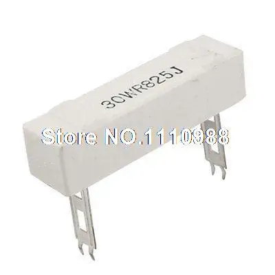 

Wire Wound Ceramic Cement Resistor 0.825 Ohm 30W Watt