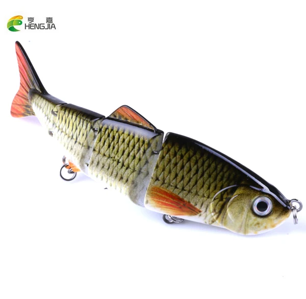 HENGJIA 12 см 16 4 г воблеры рыболовная приманка сегментная Swimbait жесткая искусственная