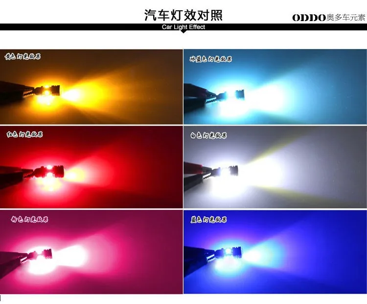 2X T10 W5W внутренние Ксеноновые белые светодиодный CANBUS 6 SMD 5630 разрешение на парковку