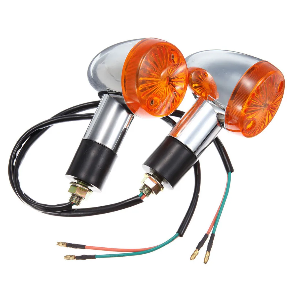 Универсальный мотоциклетный велосипед 4 шт. ретро сигнал поворота мигающий