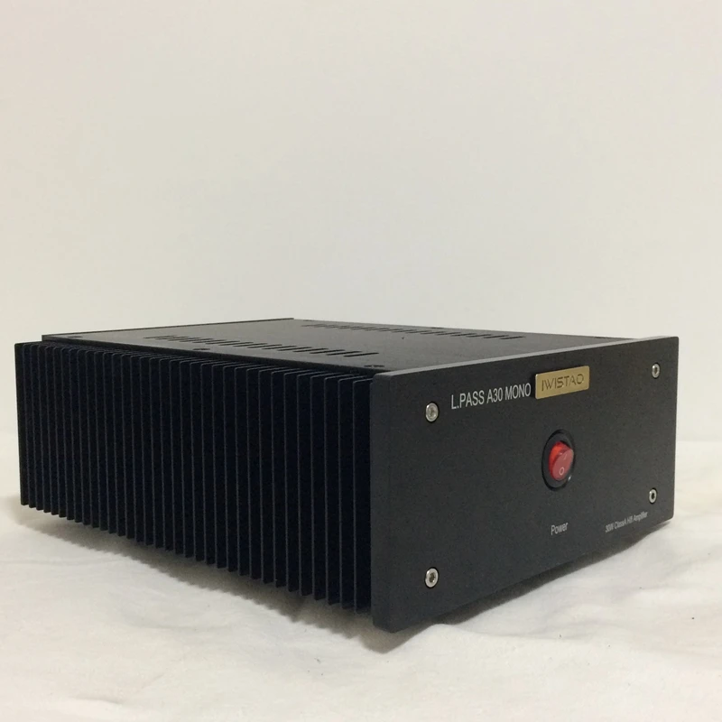 1 шт. IWISTAO HIFI усилитель 30 Вт Mono ClassA FET Одноцветный PassA30 весь алюминиевый корпус upc1237