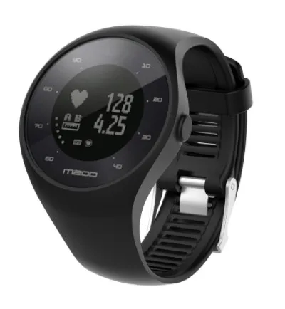 black 1 шт. Замените силиконовый ремешок для часов Polar M200 gps. Зарядное устройство M200 usb - Цвет: black