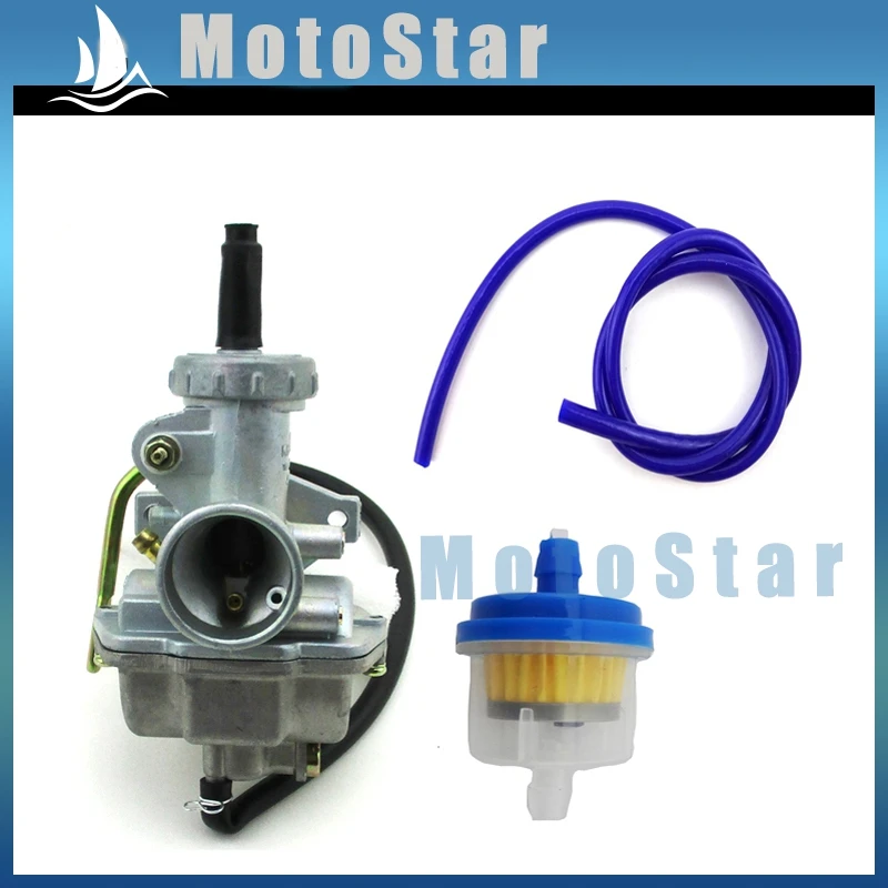 PZ16 Carb 16 мм карбюратор топливный шланг фильтр для 50cc 70cc 90cc 110cc двигатель Quad ATV Dirt Pit