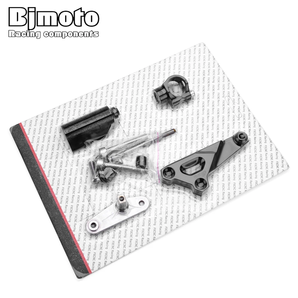 

For BMW S1000 2014-2015 CNC Aluminium Motorcycles Adjustable Steering Stabilize Damper Bracket Mount Support Kit