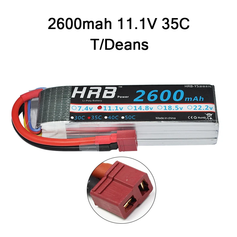 3S 2600mah 35C Tplug Распродажа аккумулятор hrb Lipo 2 S 3 S 4S 5S 6 S 7,4 V 11,1 V 14,8 V 1500 mah 2200 mah 3300 mah 4200 mah 5000 mah 5200 mah 6000 mah Батарея - Цвет: 3S 2600mah 35C Tplug