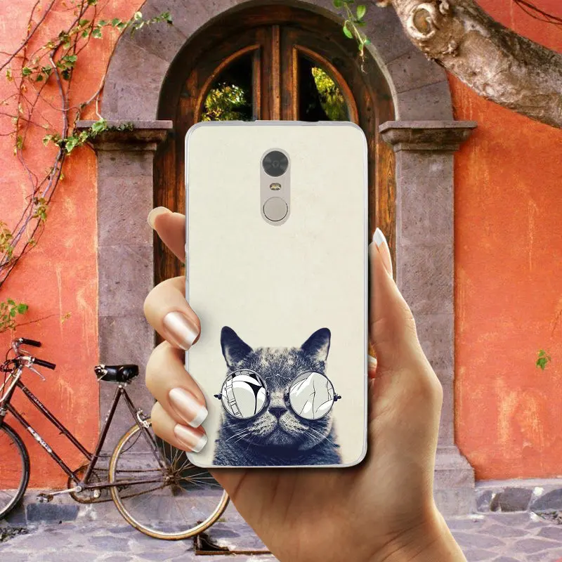 Мягкий силиконовый чехол Nyangmi Cat для мобильного телефона Xiaomi Redmi Mi Note 2 3S 4X 4A 6 5 5S 5A 8