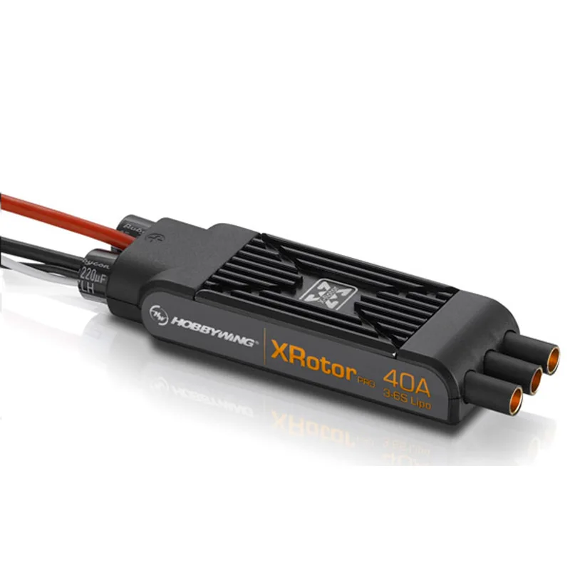 Hobbywing Lotte XRotor Pro многооборотный бесщеточный ECS FLYFUN 40 А длинная линия 3D версия |