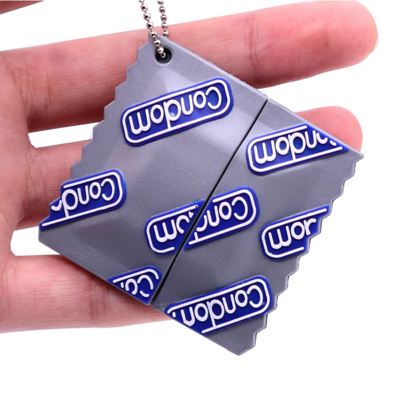 Мини USB флэш- накопитель мультяшный Забавный кондом usb- 4 ГБ 8 16 32 64 128 флэш - карта