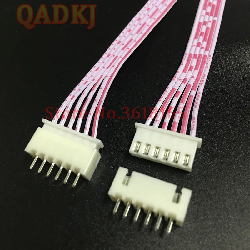 10 компл. XH2.54 гнездо JST 26AWG 2/3/4/5/6/7/8/9/10/11/12P Pinos Passo de 2 54 мм Conector do Cabo Plugue Fio см Comprimento |