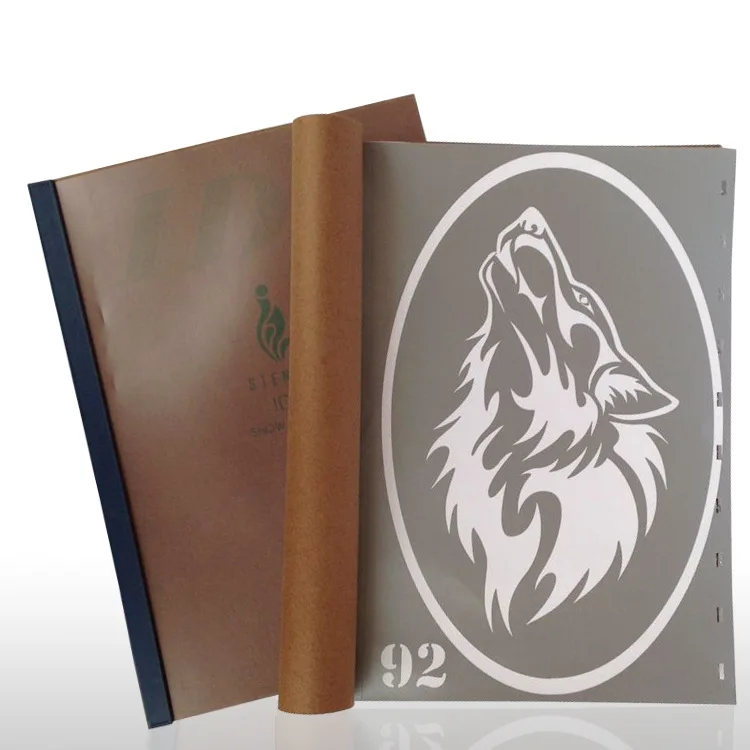 Colopaint 18 разрабатывает временные трафареты для тату машины Книга аэрографии