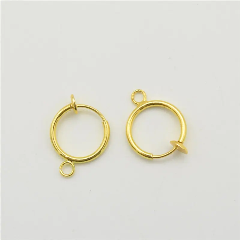 20 шт 13 мм без пирсинга серьги клипсы безболезненные для ушей DIY в поисках |