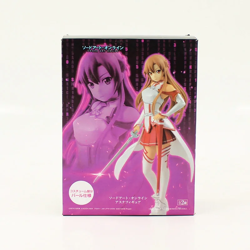 18 см меч искусство онлайн Asuna фигурка игрушка Yuuki SAO аниме красота Коллекционная