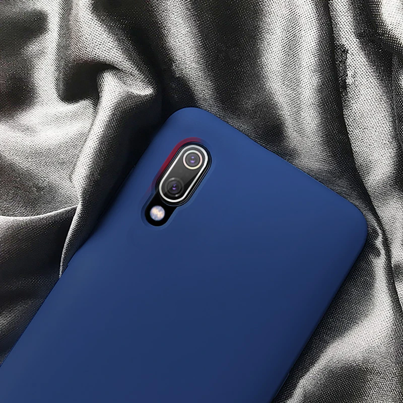 Простой Модный чехол для Xiaomi Redmi Note 7 Pro многоцветный Силиконовый мягкий защитный