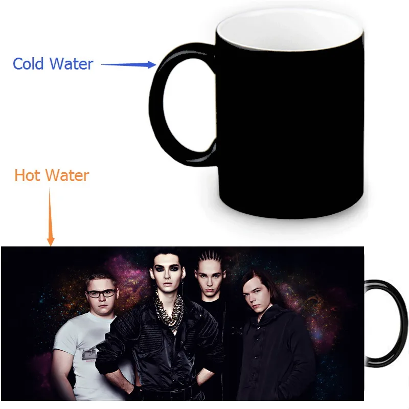 Термочувствительные кружки для кофе молока чая 350 мл/12 унций|morphing mug|heat sensitive colorheat