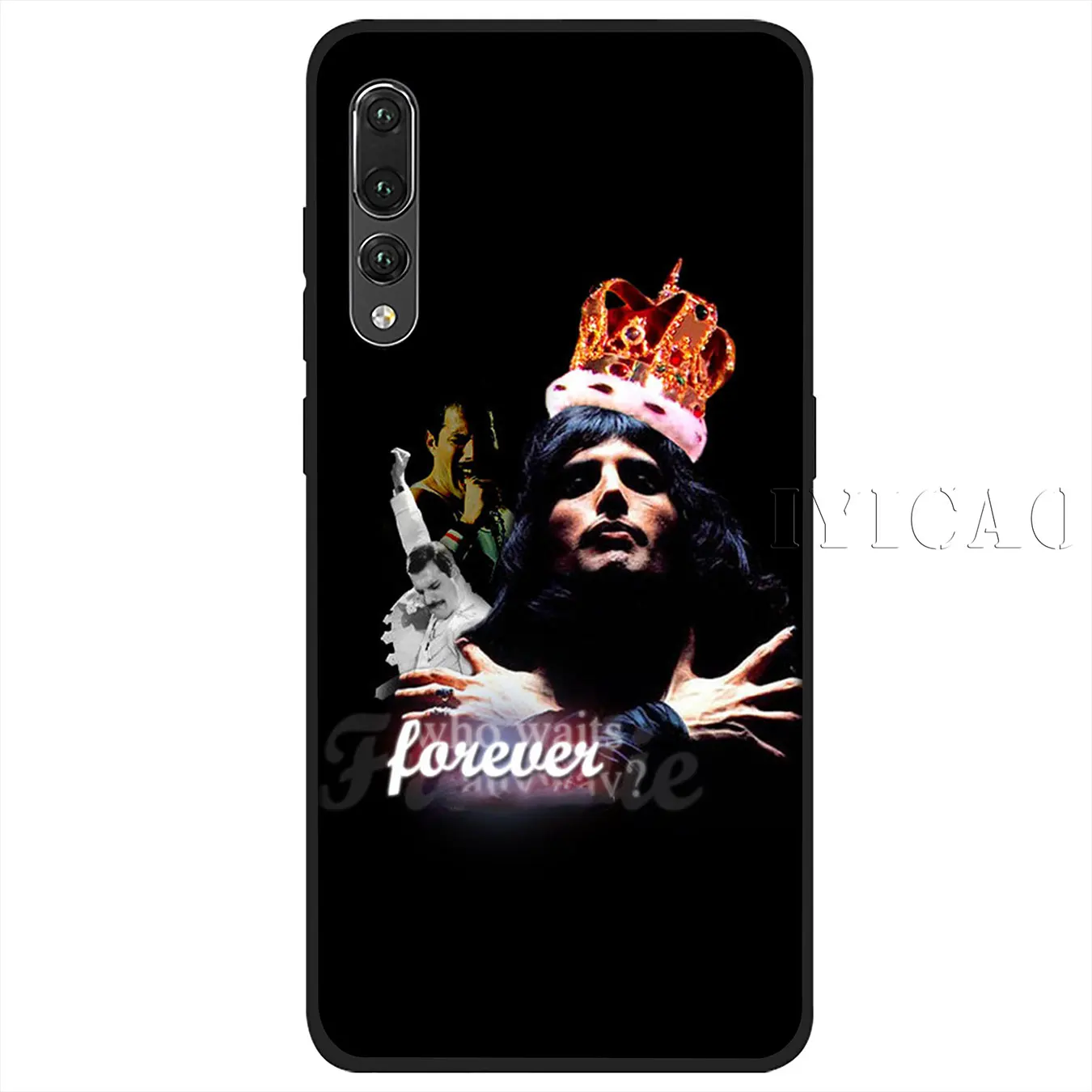 IYICAO Queen Freddie Mercury Soft Silicone Case for Huawei P30 P20 Pro P10 P9 P8 Lite Mini 2017 2016 2015 P smart Z 2019 Cover |