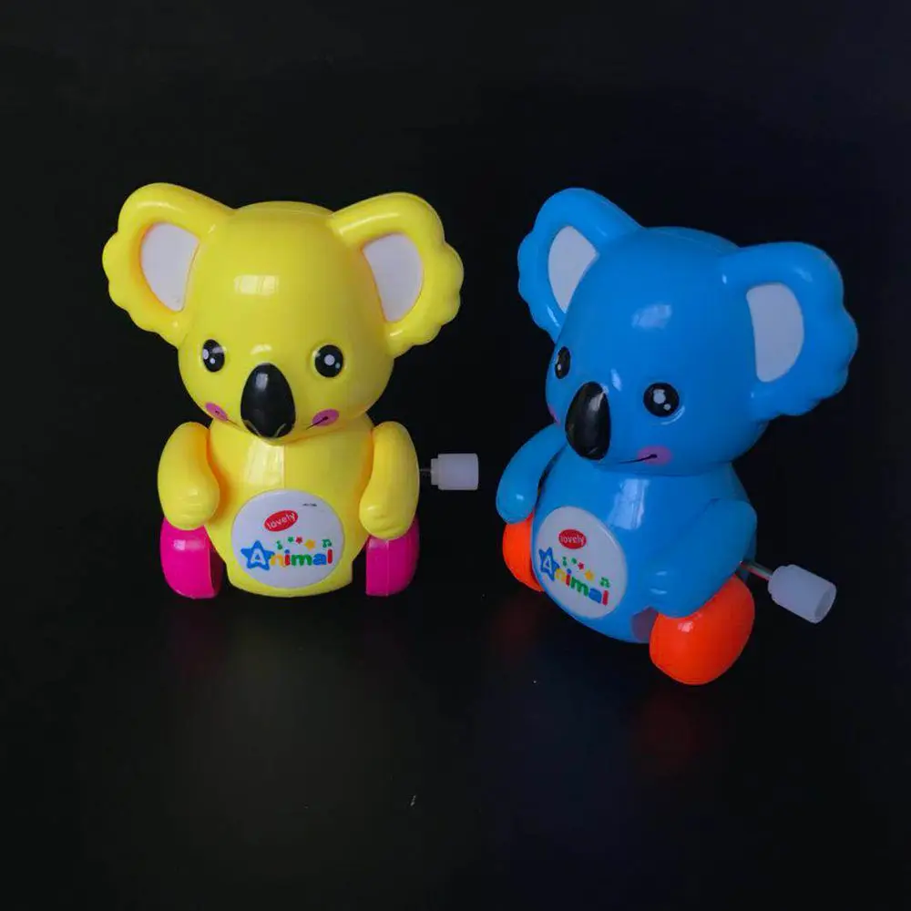 random Новинка, 1 шт., мультяшное животное коала, форма, заводные пластиковые игрушки, подарок для детей, милые интересные творческие игрушки - Цвет: random