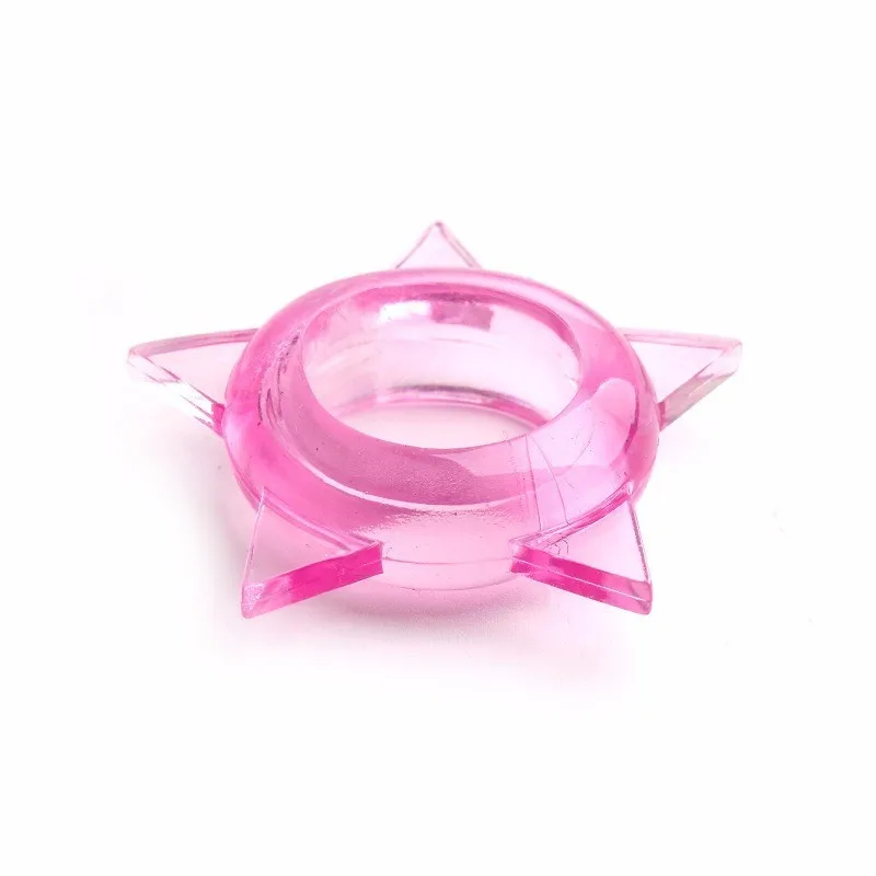 Силиконовые Кольца для пениса кольцо Временная задержка мягкий с украшением в