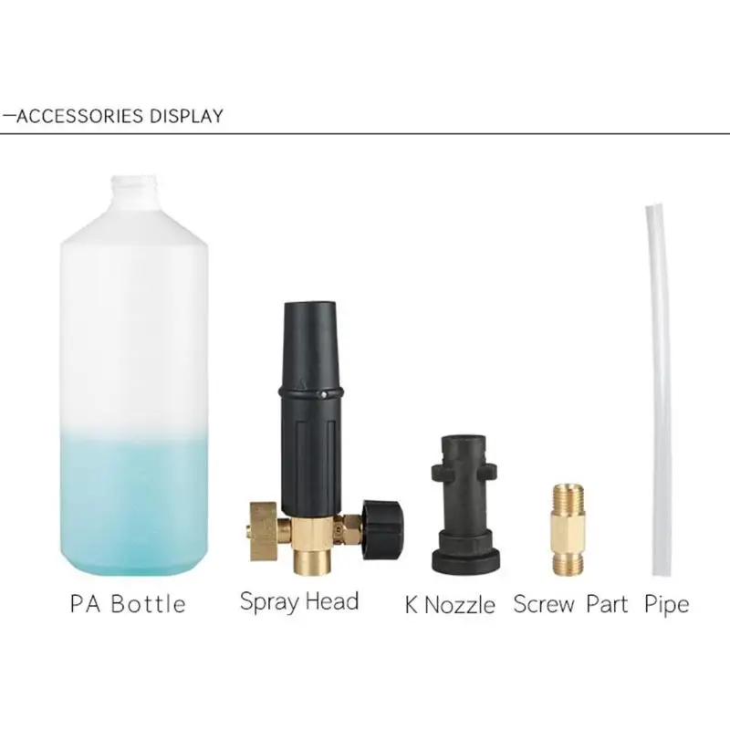 Foam Gun High Pressure for Karcher K2- K7 Series Snow Foam Lance Professional Foam Generator Car Washer Cleaning Gun Dropship