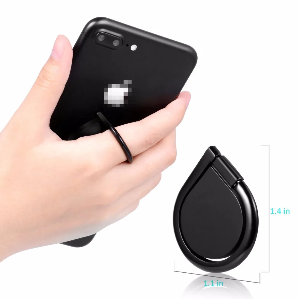 Универсальный держатель для пальца автомобильный вращение на 360 градусов форма