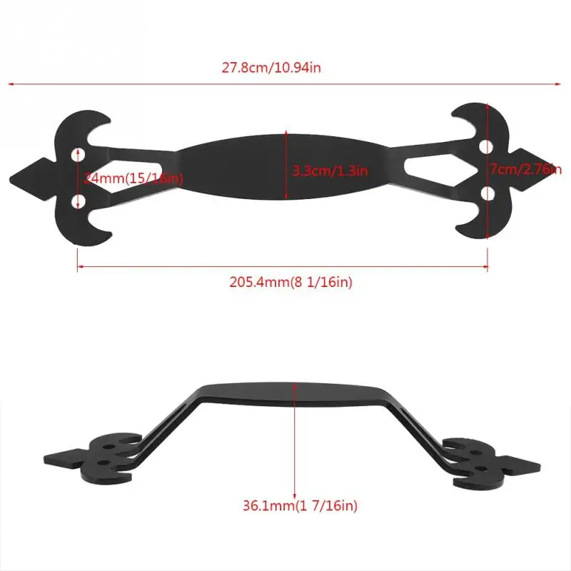 Дверная ручка из углеродистой стали для раздвижной двери сарая ворота гаражи