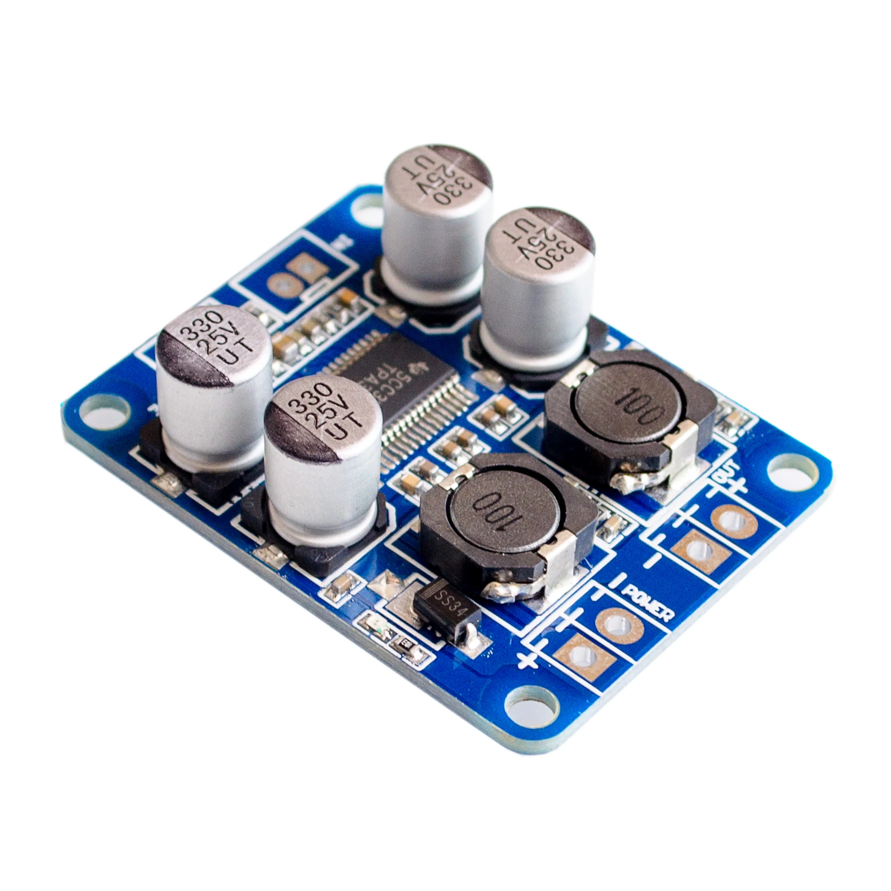Плата цифрового усилителя TPA3118 PBTL mono 1X60W 12V 24V POWER AMP | Электронные компоненты и