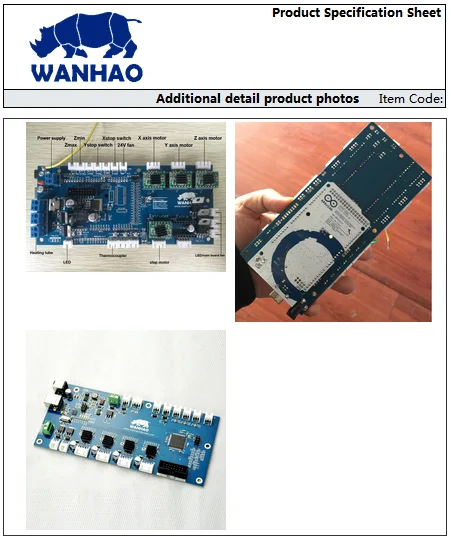 

Материнская плата D5S, D5S Mini, материнская плата для принтера WANHAO 3D FDM