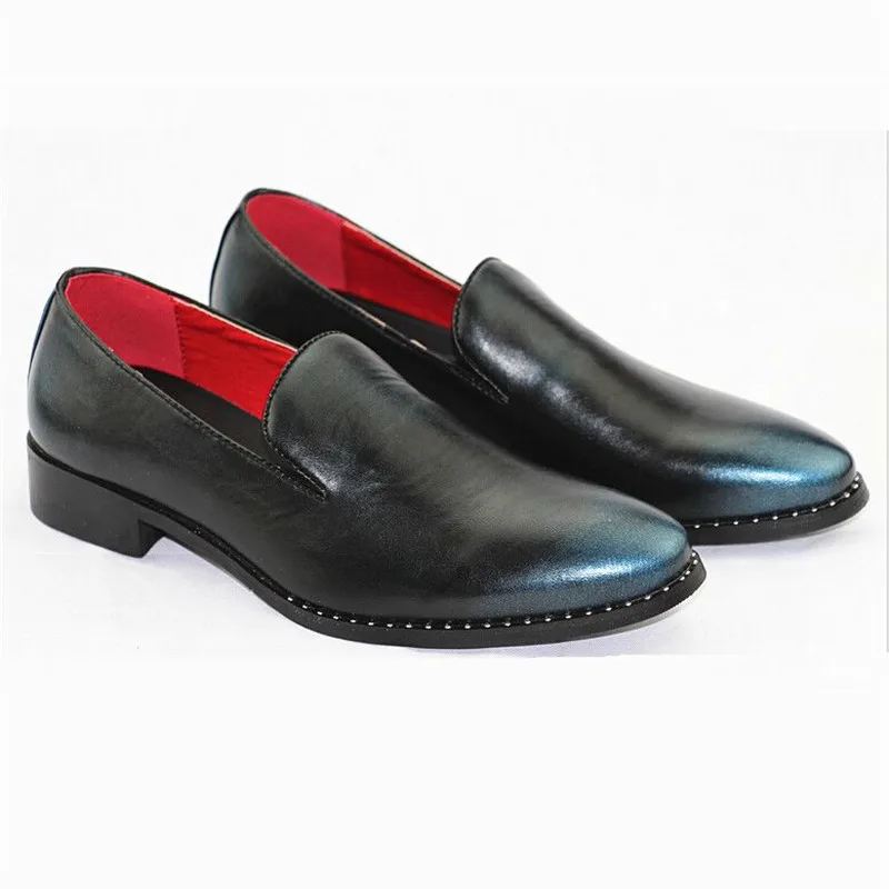 Новинка мужские мокасины Movechain из натуральной кожи под змеиную кожу повседневные