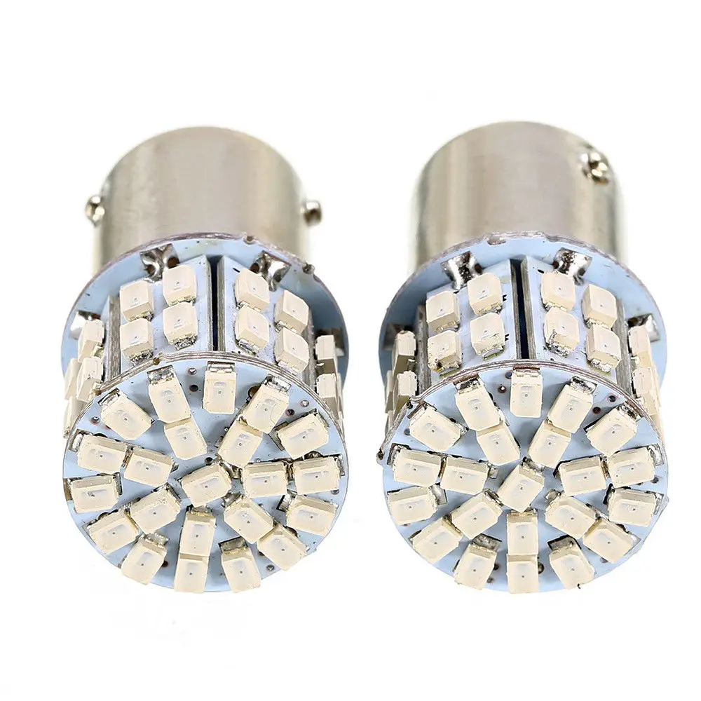 2 шт. желтый 12V 24V 50W 1156 BAU15S PY21W 50 SMD светодиодный автомобильный сигнал поворота светодиодный задний светильник задняя лампа авто хвост светильник тормозной светильник s