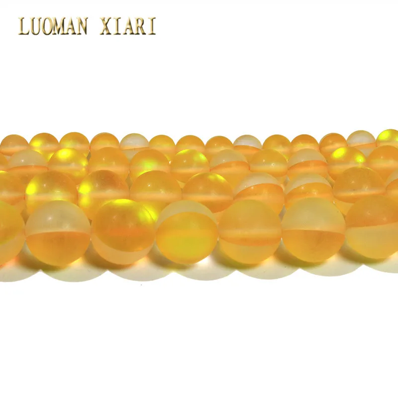 Оптовая продажа желтых австрийских кристальных блестящих каменных бусин для