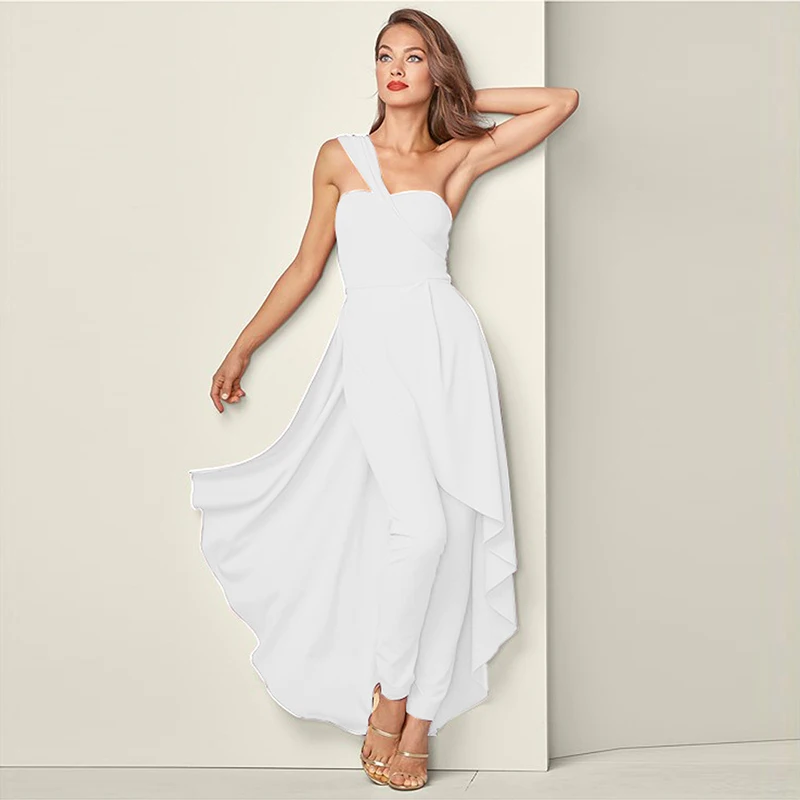 Пляжные свадебные платья на бретельках 2020 Vestido Noiva Praia простое белое Casamento