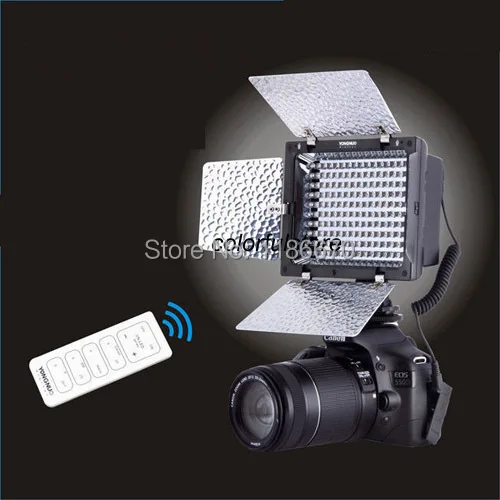 Горячая Распродажа YongNuo Barn door YN160II YN-160II II 2 YN160 160 LED видео свет для Canon Nikon Pentax JVC Samsung