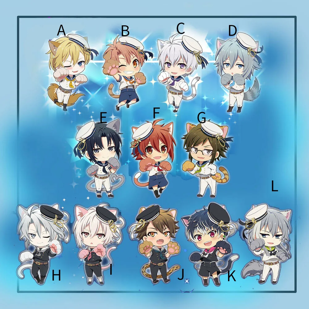 Idolish7 Изуми Иори Никайдо Ямато Мицуки акриловый брелок ремень рисунок|Реквизит