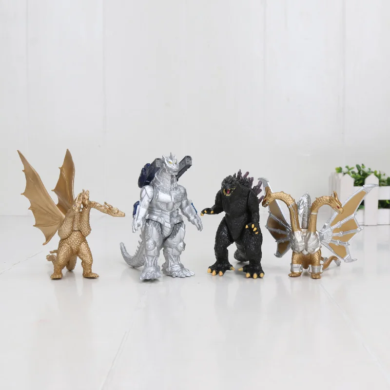 4 шт./компл. мультяшный фильм Kaiju динозавр Альтман Фигурки игрушки фильмы king of the