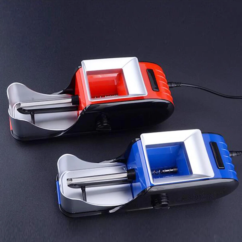 1 шт. машинка для скручивания сигарет табака электрических красные или синие