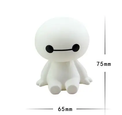 2019 Большой Герой 6 Baymax аниме экшн-фигурка из ПВХ мультфильм милый робот