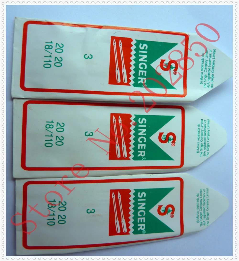 Швейные иглы Singer HAx1 18/110 60 шт./лот бытовые многофункциональные детали швейных