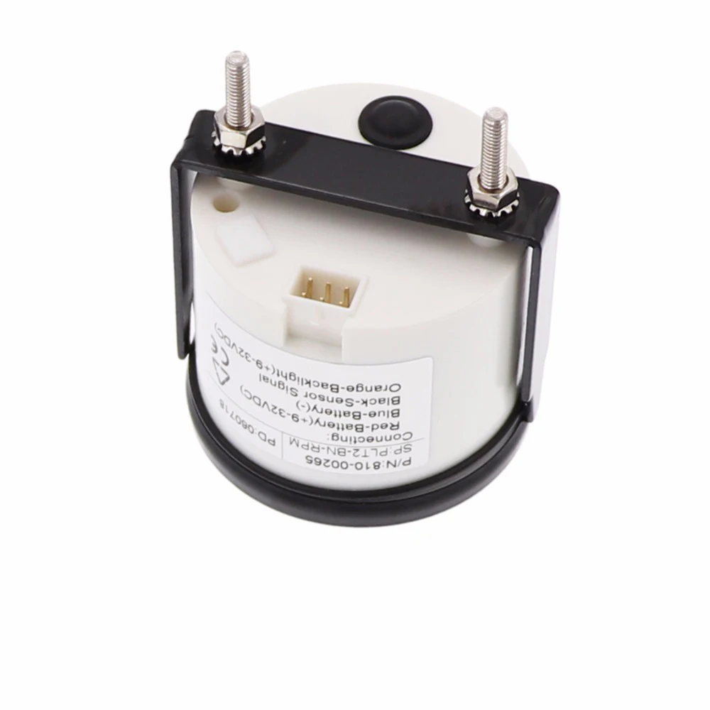 Тахометр для лодок Мини ЖК цифровой 0 ~ 9990 об/мин дисплей дизельных и бензиновых