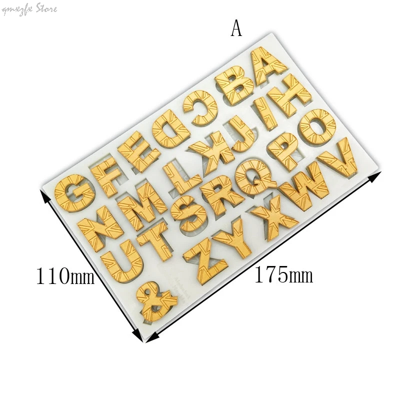 LY 0204 New американский флаг с буквенно цифровой силиконовая форма DIY шоколадная для