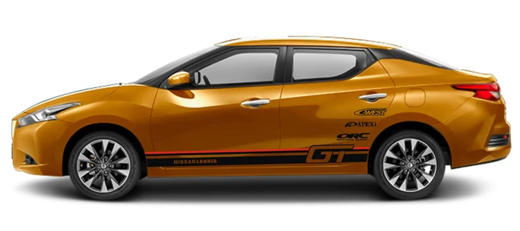 KK высококачественная пленка для двери кузова автомобиля и линии талии NISSAN MAXIMA