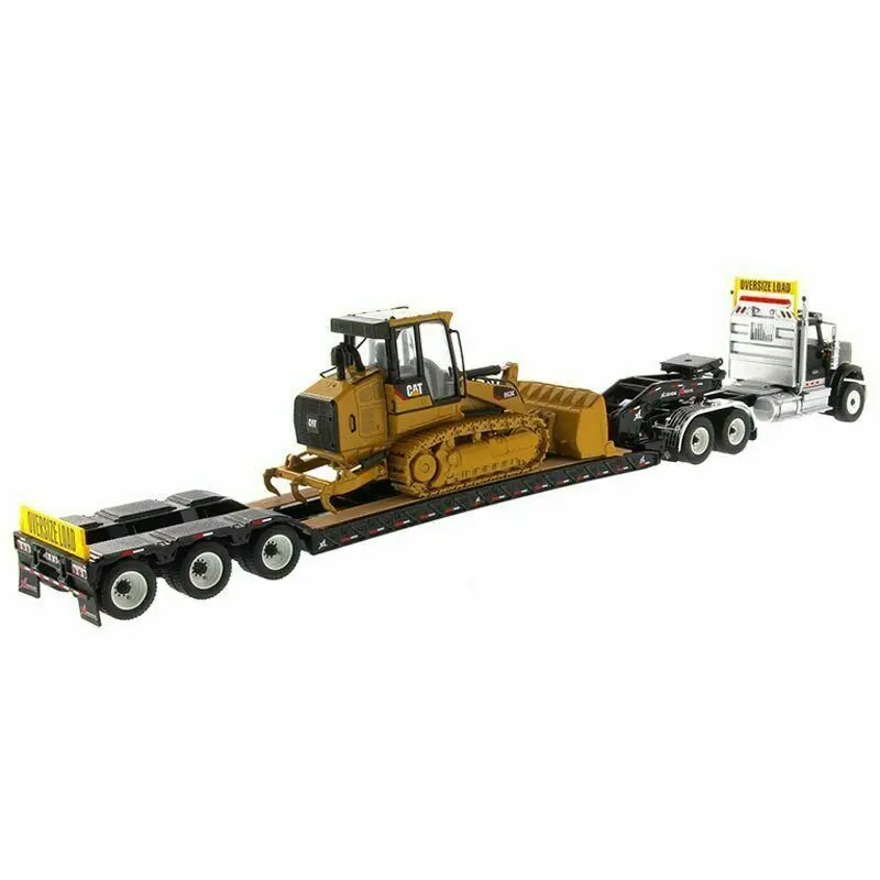 1:50 Международный HX520 XL 120 HDG LOWBOY трейлер CAT 963 K литья под давлением мастер 85599|diecast