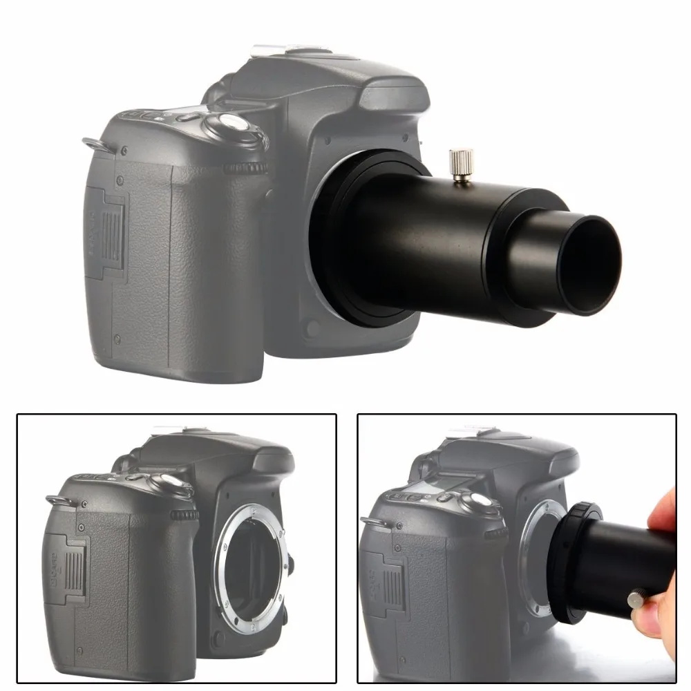 Адаптер для камеры телескопа 1 25 &quotудлинитель t образное кольцо Canon EOS Metal|camera