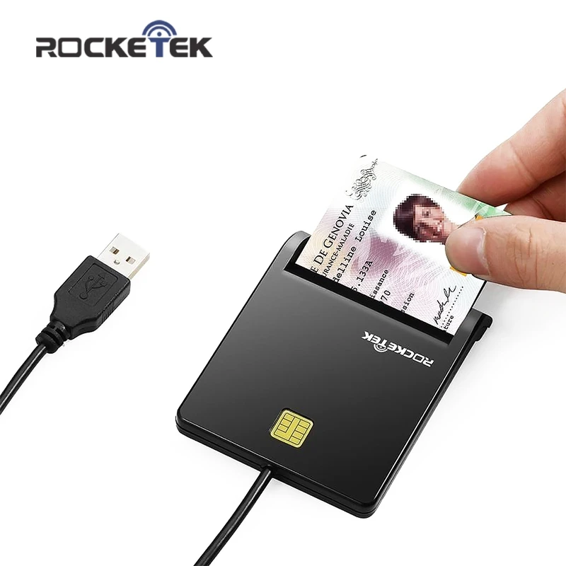 Rocketek USB 2 0 смарт кардридер CAC ID/банковская карта/sim карта cloner разъем адаптер ПК