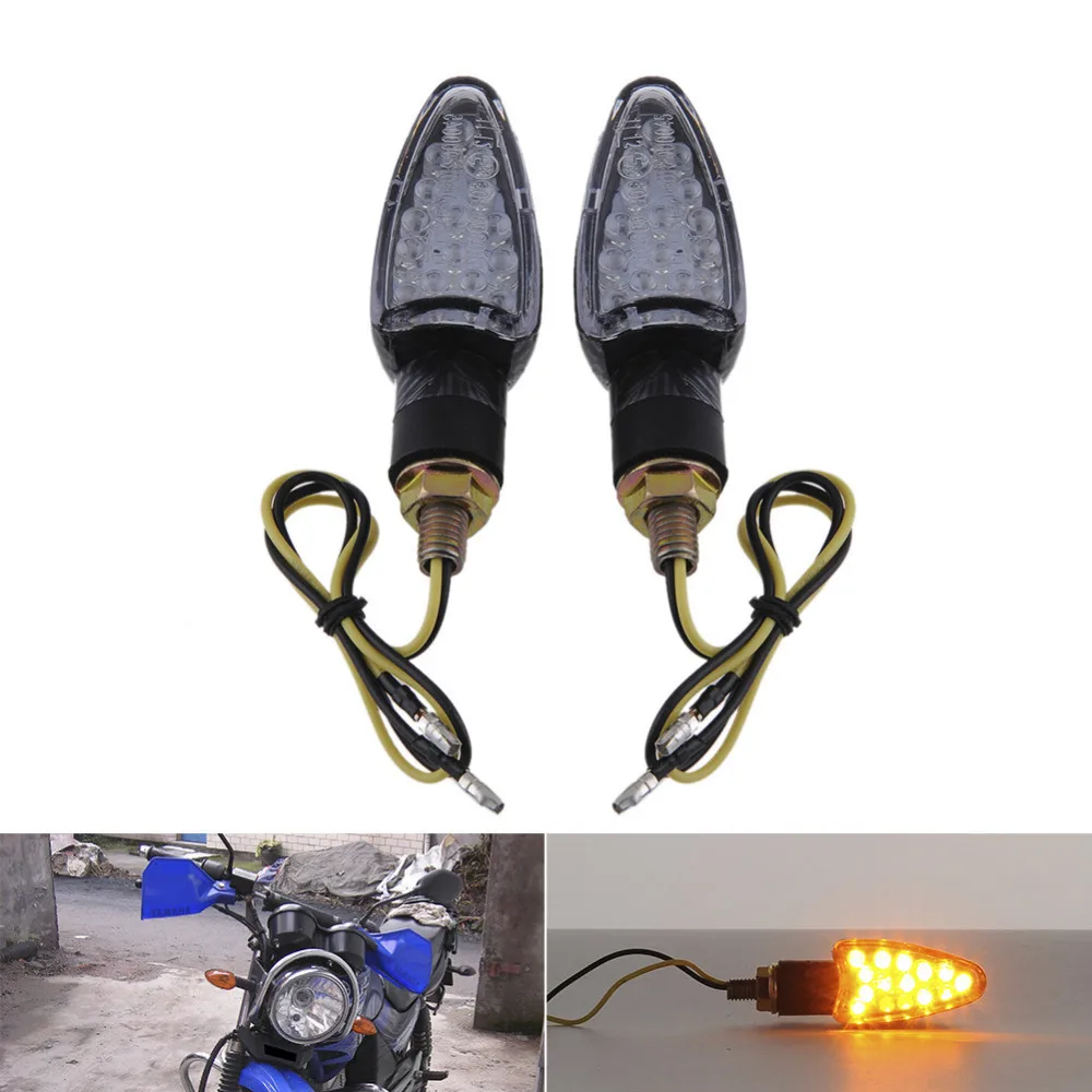 2 шт. 12 V 2-проводной atvmotorcycle указатели поворота двигатель автомобиля скутер