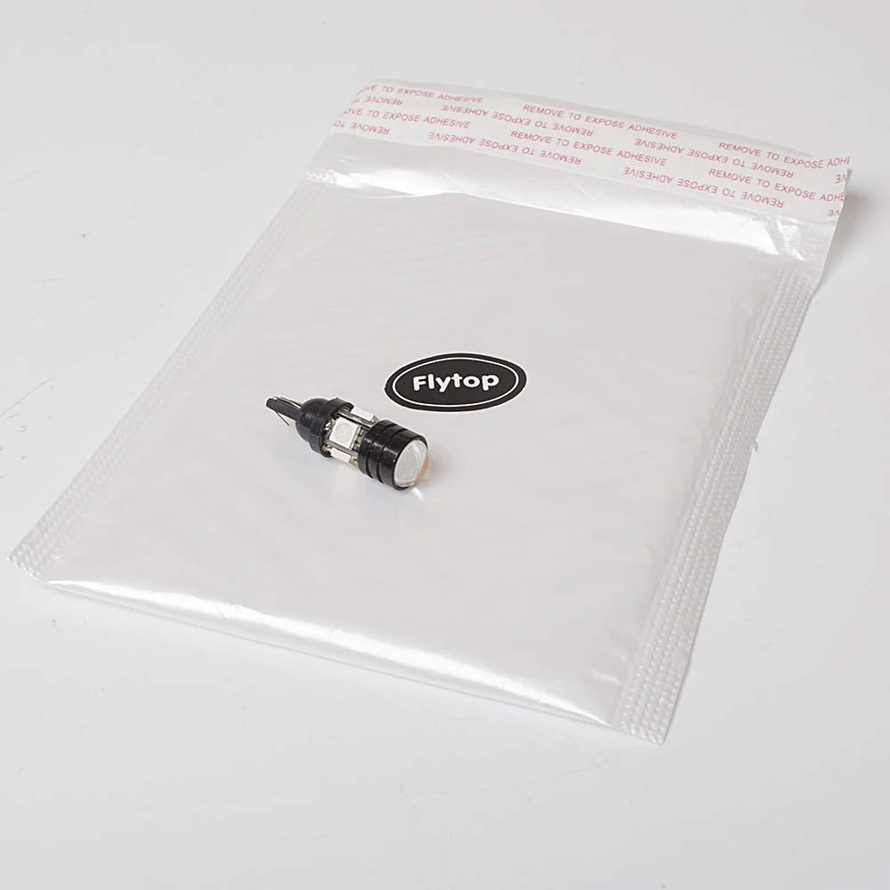 Flytop из 2 предметов T10 с чёрным лезвием Автомобильный светодиодный авто лампы 12V 3W
