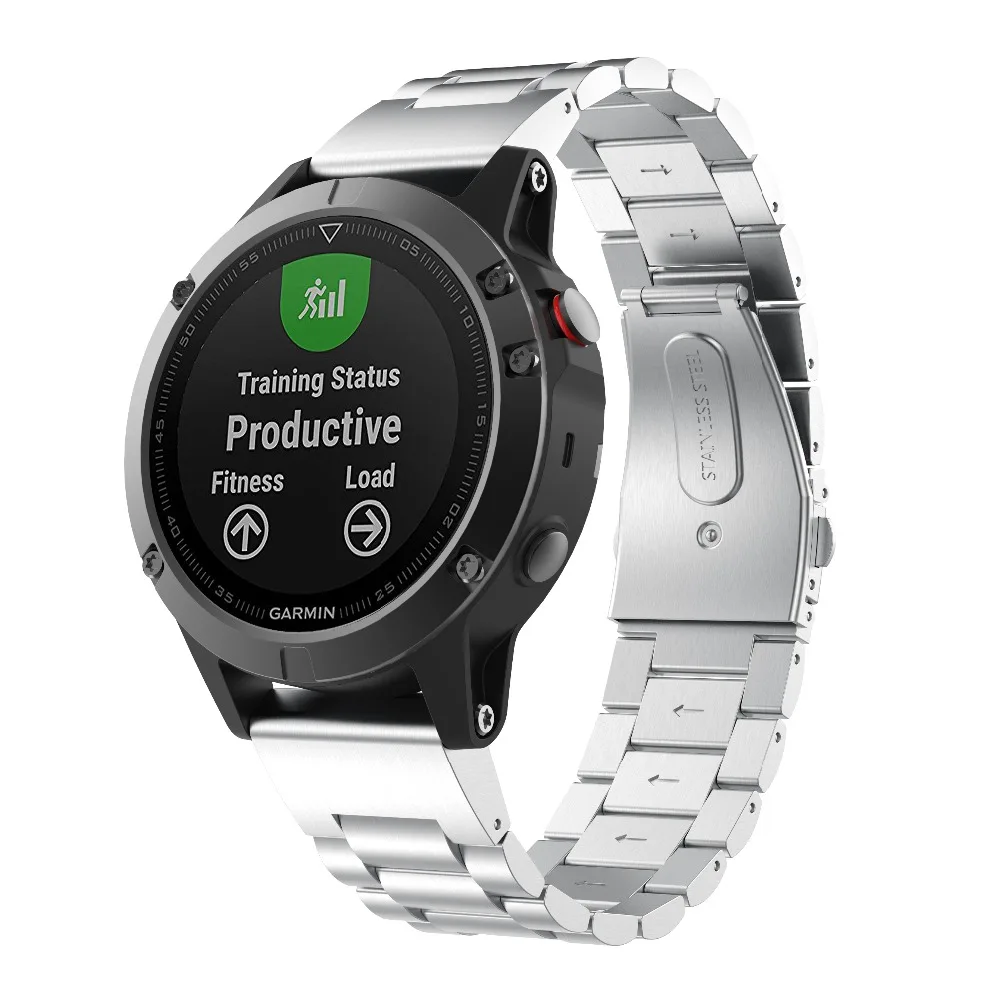 Ремешок для наручных часов из нержавеющей стали Garmin Fenix 5/5 plus Forerunner 935 Смарт-часы